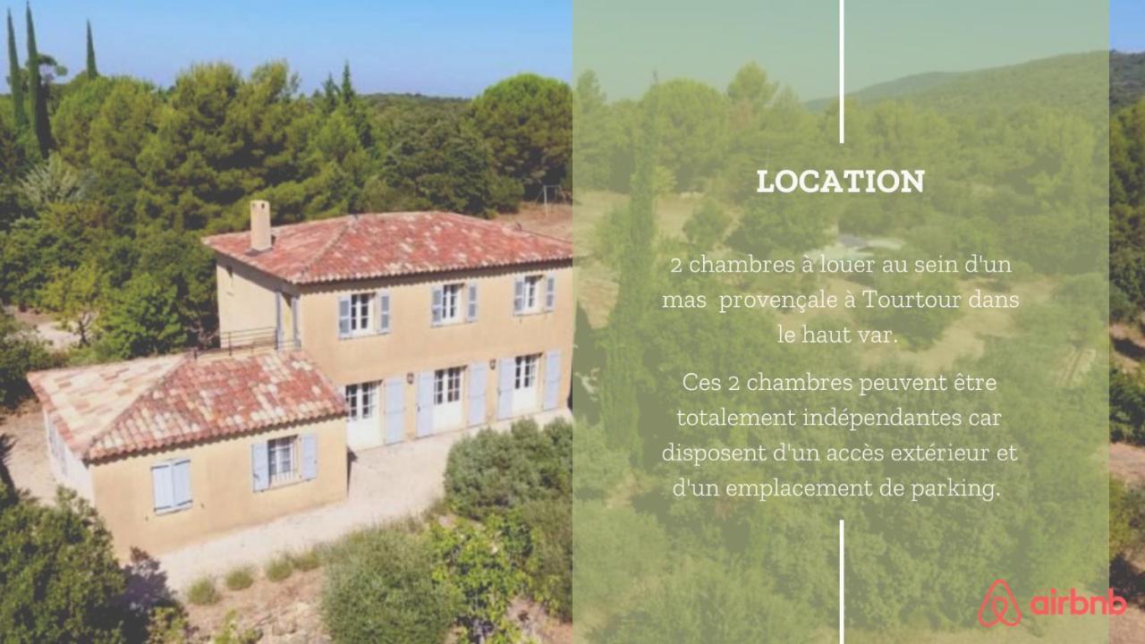 Chambres En Campagne Tourtour Ngoại thất bức ảnh